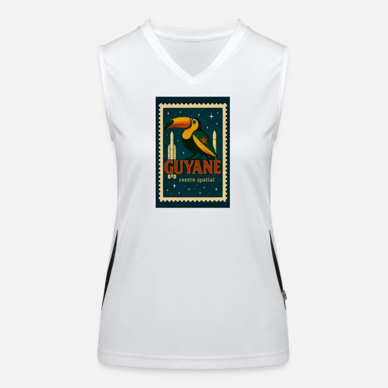 Toucan Spatial Guyana Women's Functional Contrast Tank Top