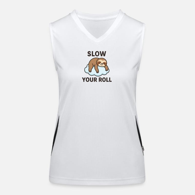 Lazy on Cloud Slow Your Roll Women's Functional Contrast Tank Top
