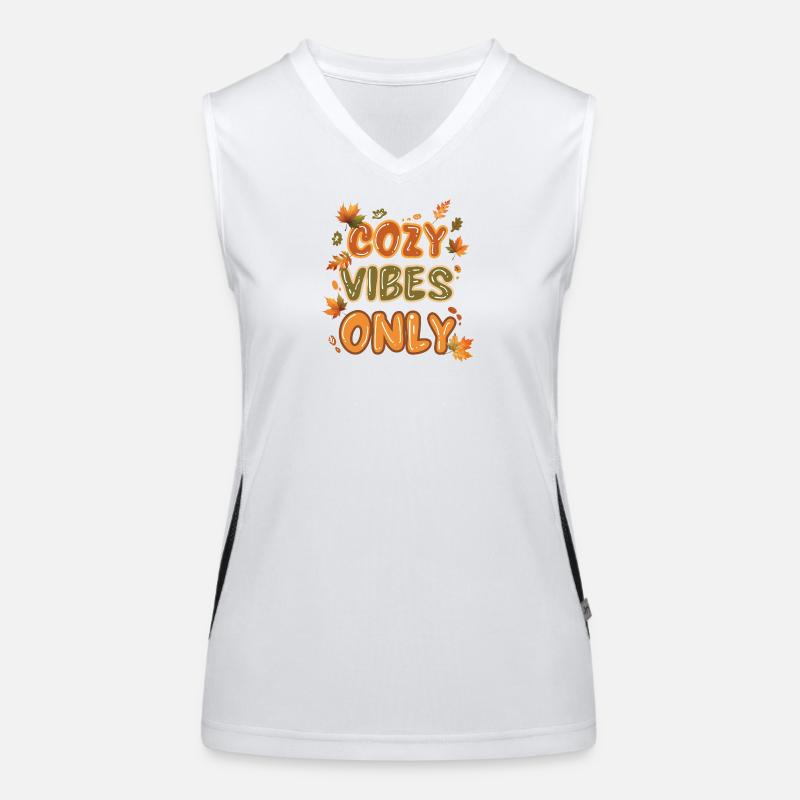 Cozy Vibes Fall Women's Functional Contrast Tank Top