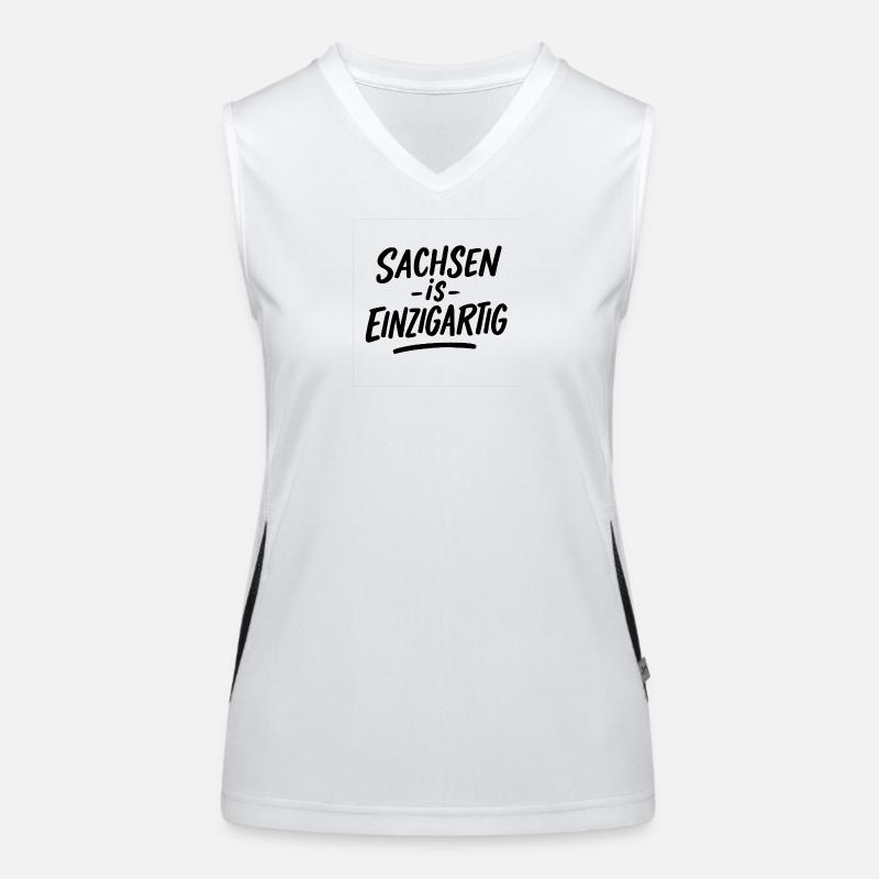 Sachsen_is_Einzigartig Women's Functional Contrast Tank Top