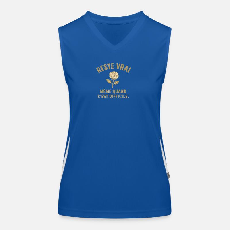 Remains true despite the effort Women's Functional Contrast Tank Top