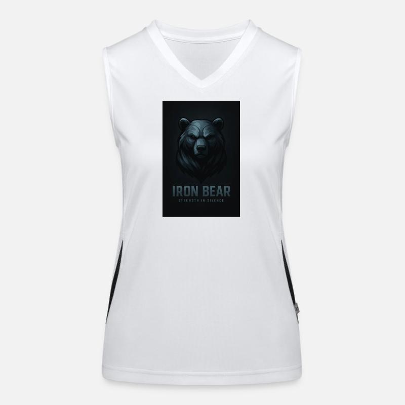 Iron Bear Strength in Silence Women's Functional Contrast Tank Top