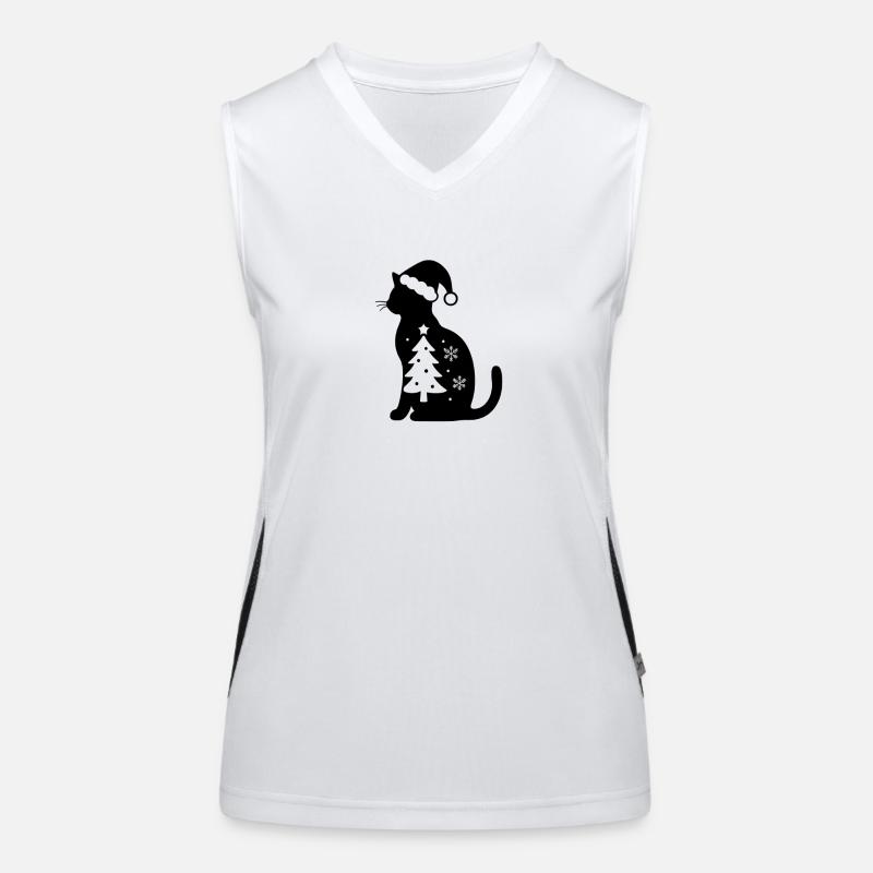 Chat Débardeur respirant contrasté Femme