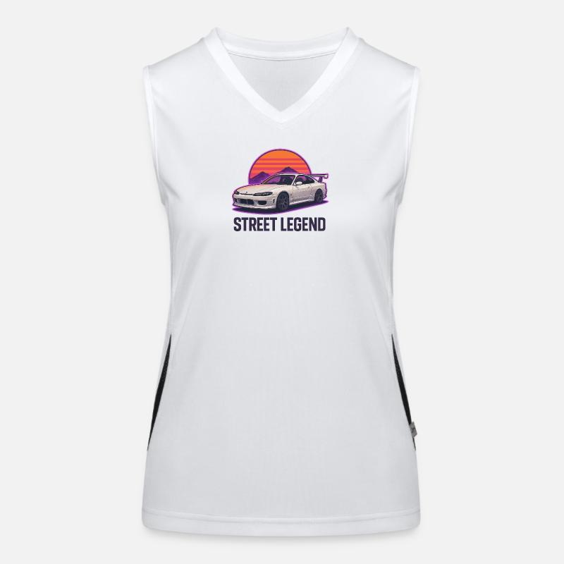 Road legend Sunset Drift Women's Functional Contrast Tank Top
