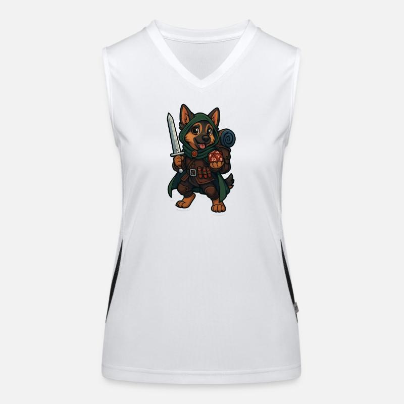 Bronwyn – Fantasy Funktionelles Kontrast-Tank Top für Frauen