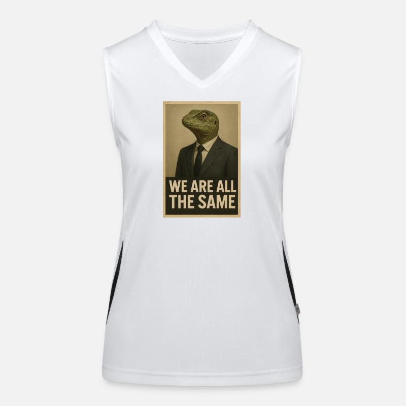 We are all the same Women's Functional Contrast Tank Top