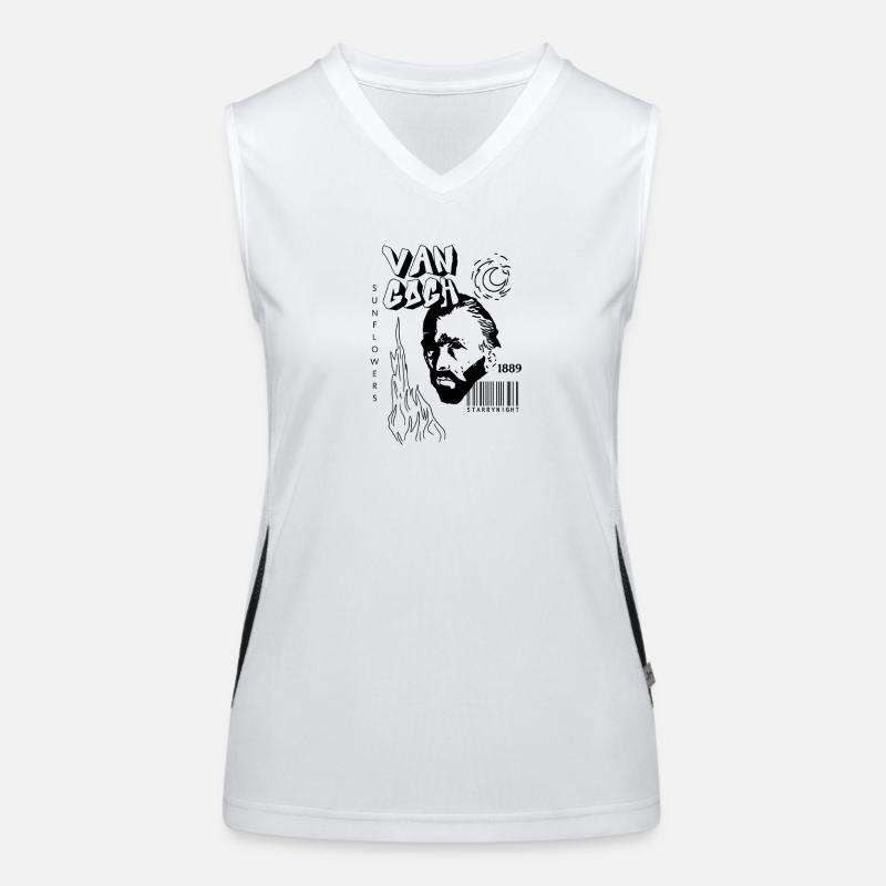 Van gogh Débardeur respirant contrasté Femme