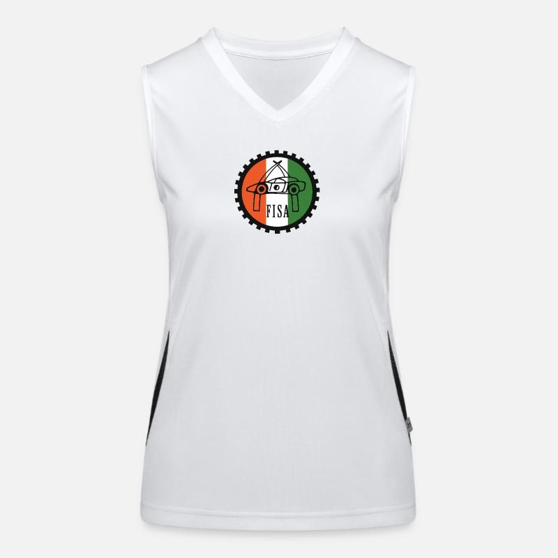 FISA Débardeur respirant contrasté Femme