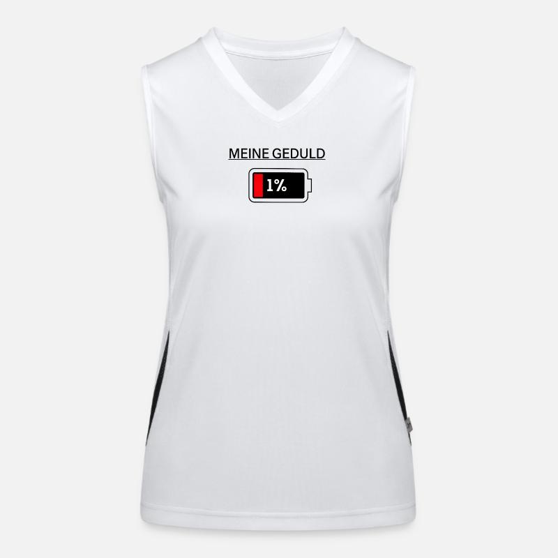 MY PATIENCE Women's Functional Contrast Tank Top