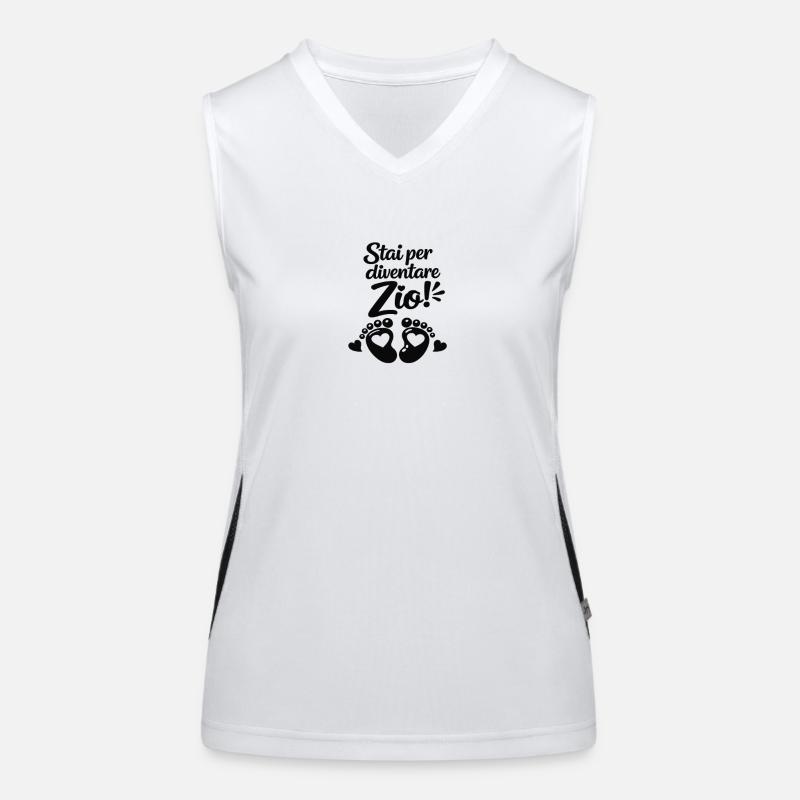 Stai per diventare Zio! Funktionelles Kontrast-Tank Top für Frauen