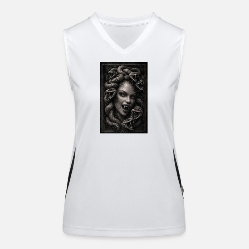 Méduse Débardeur respirant contrasté Femme