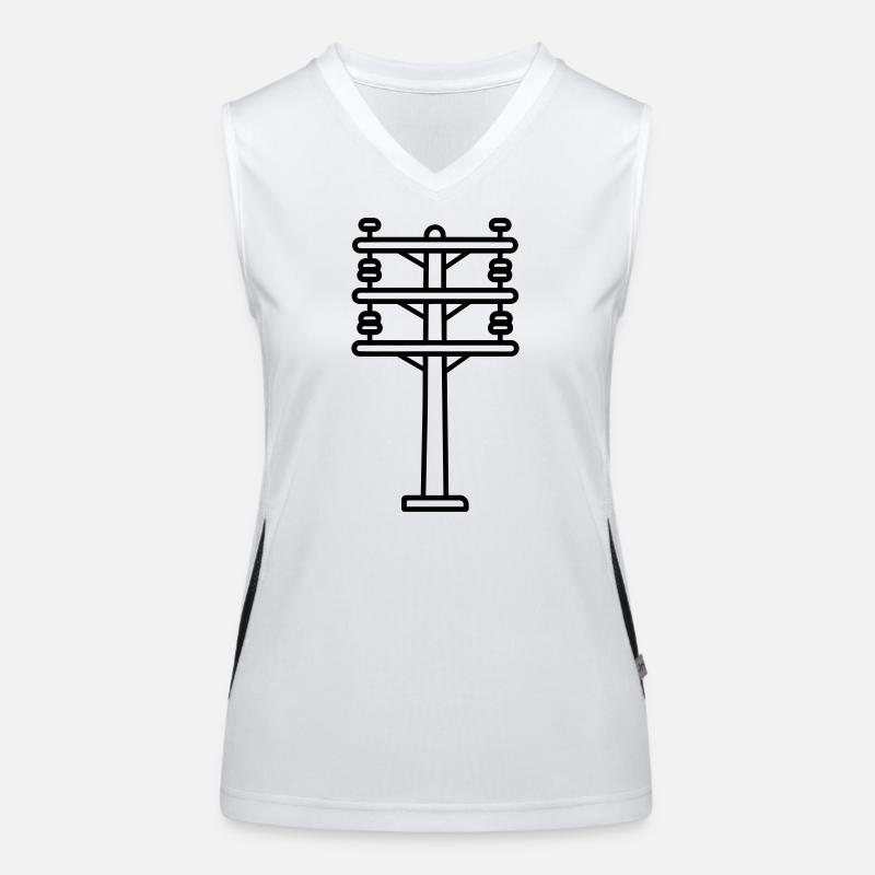 power pole Women's Functional Contrast Tank Top