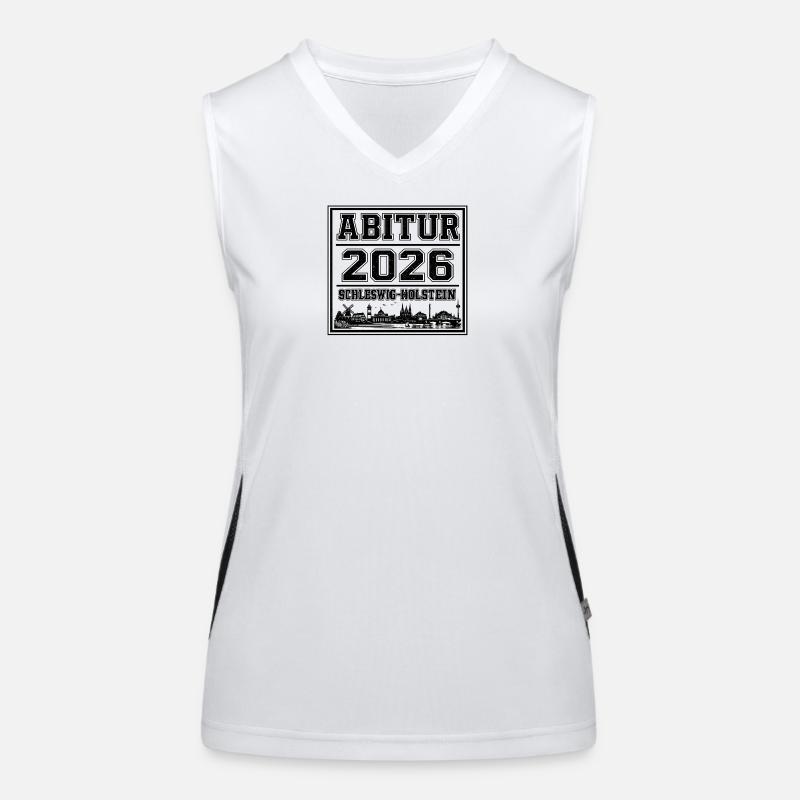 Abitur-2026-SchleswigHolstein Funktionelles Kontrast-Tank Top für Frauen