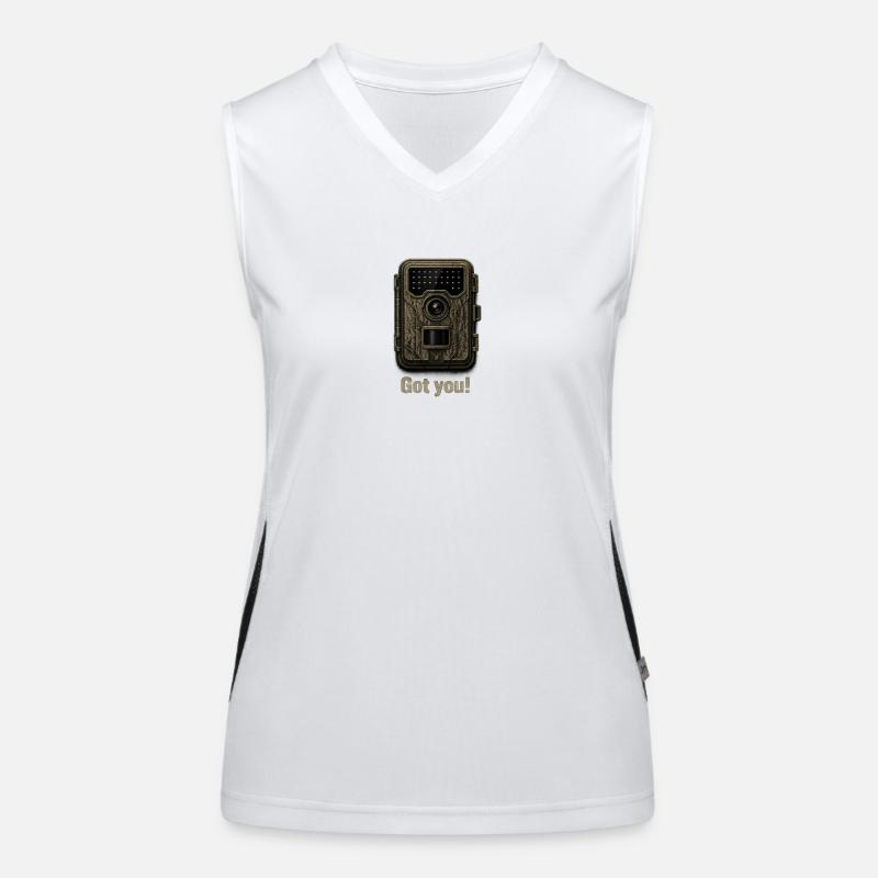 Trail Camera Women's Functional Contrast Tank Top