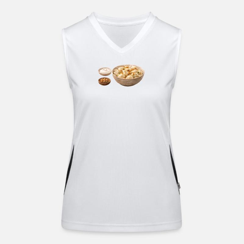 Wareniki Funktionelles Kontrast-Tank Top für Frauen