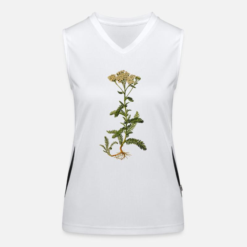 herbes thym romarin persil origan aneth Débardeur respirant contrasté Femme