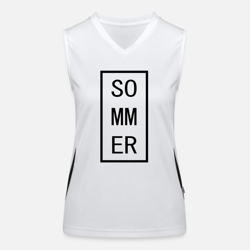 summer Women's Functional Contrast Tank Top