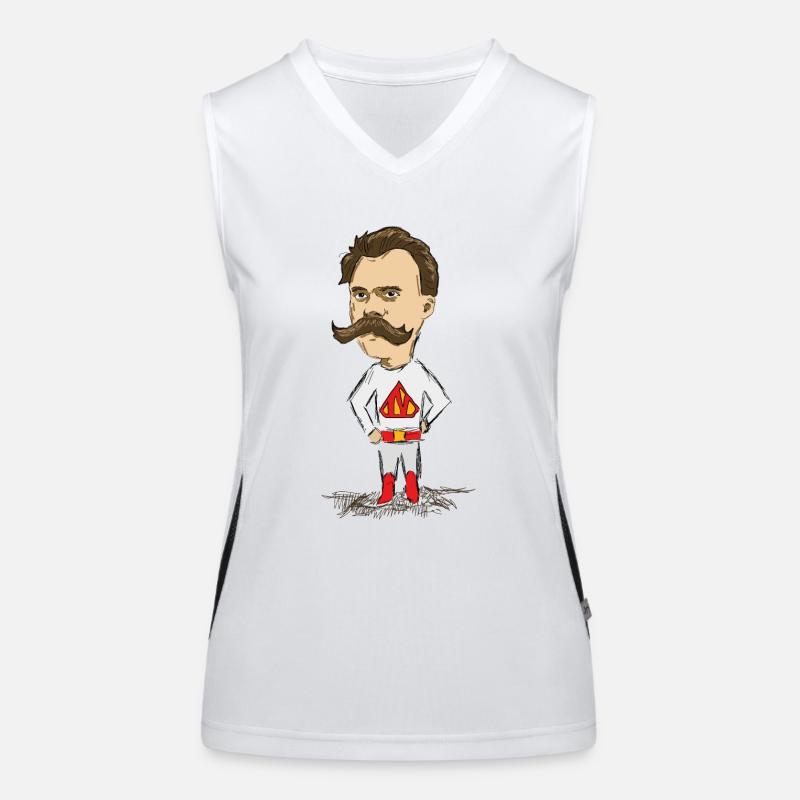 Nietzsche Women's Functional Contrast Tank Top