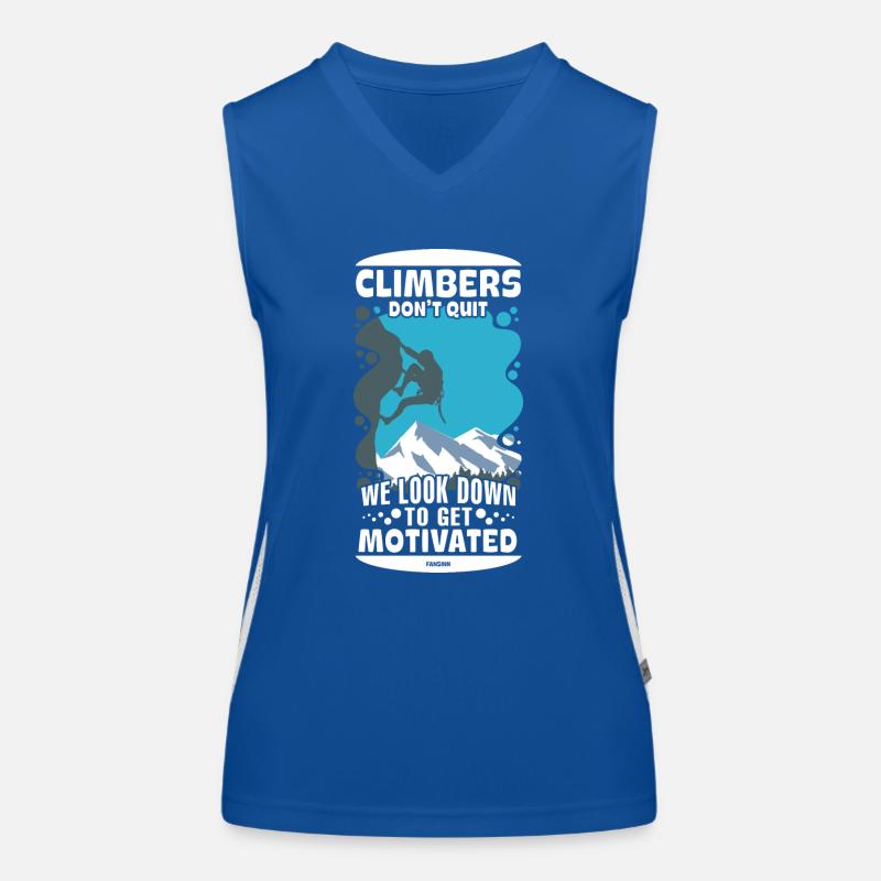 Klettern Funktionelles Kontrast-Tank Top für Frauen