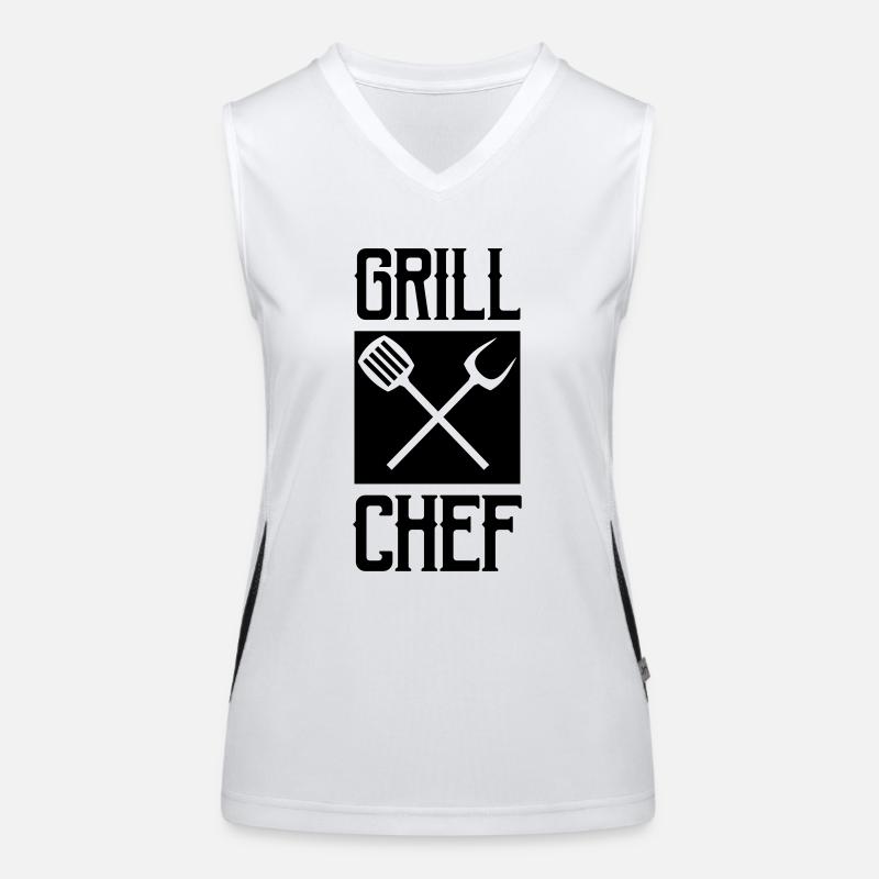 Grill Chef Women's Functional Contrast Tank Top