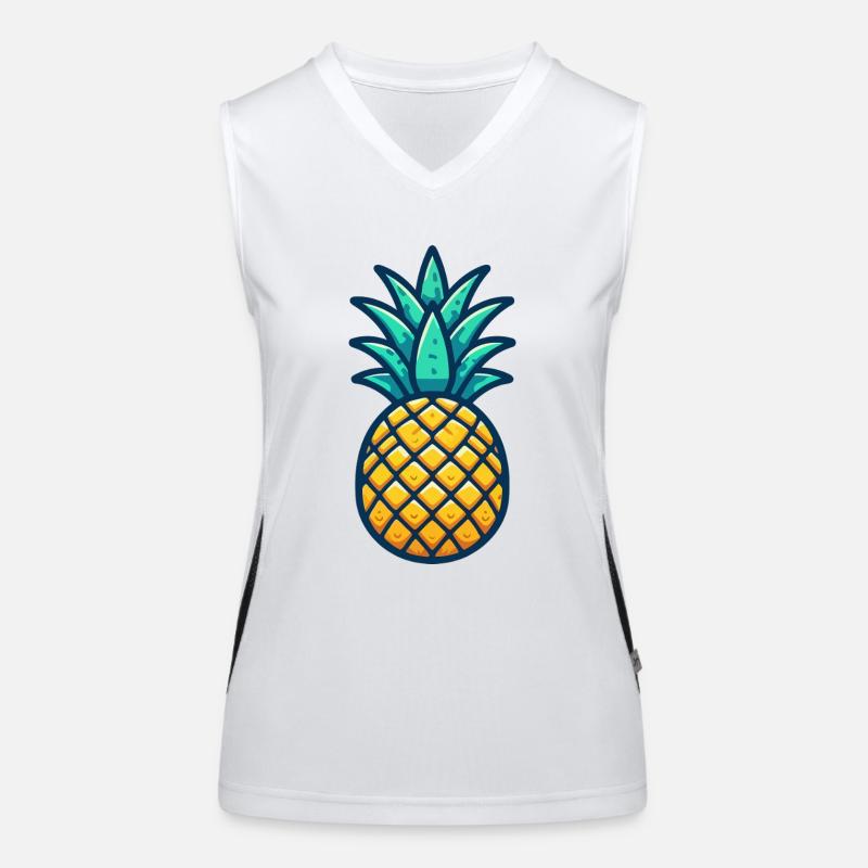 Pineapple Women's Functional Contrast Tank Top