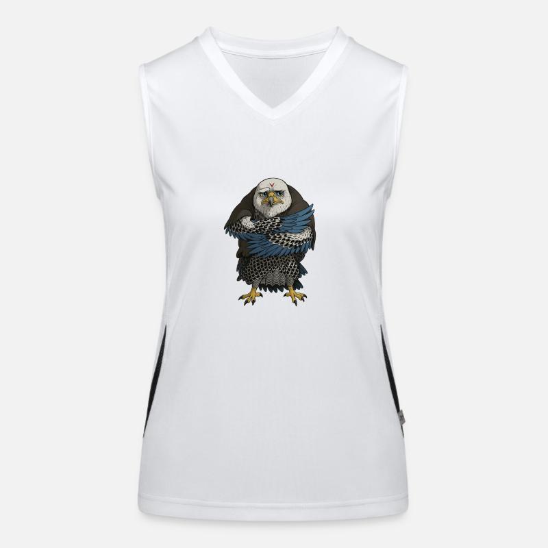 Faukon van de Notre Dame Functionele contrasterende tanktop voor vrouwen