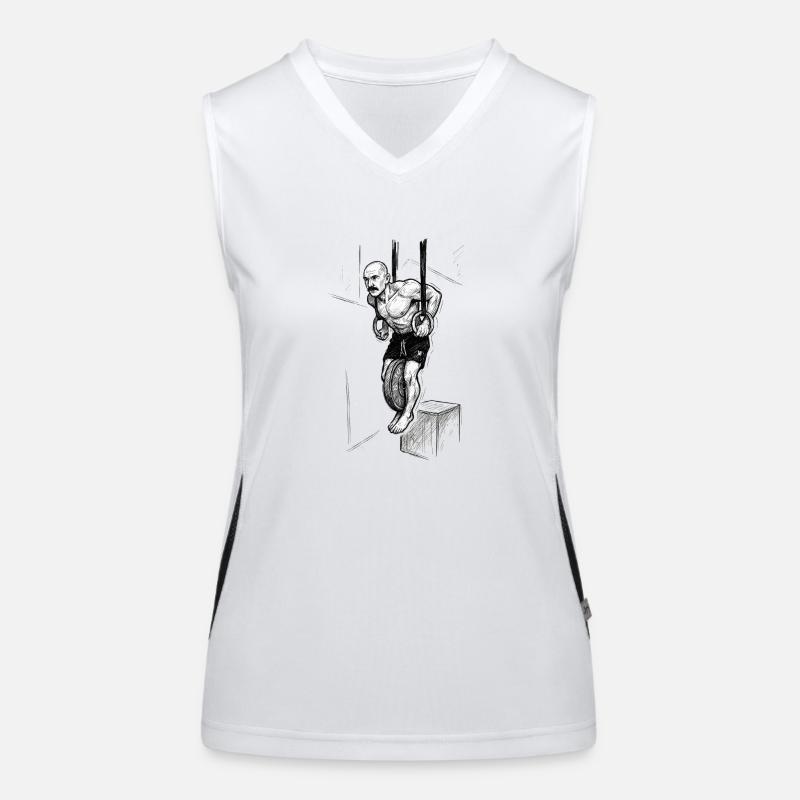 NUR GEWICHTET Funktionelles Kontrast-Tank Top für Frauen