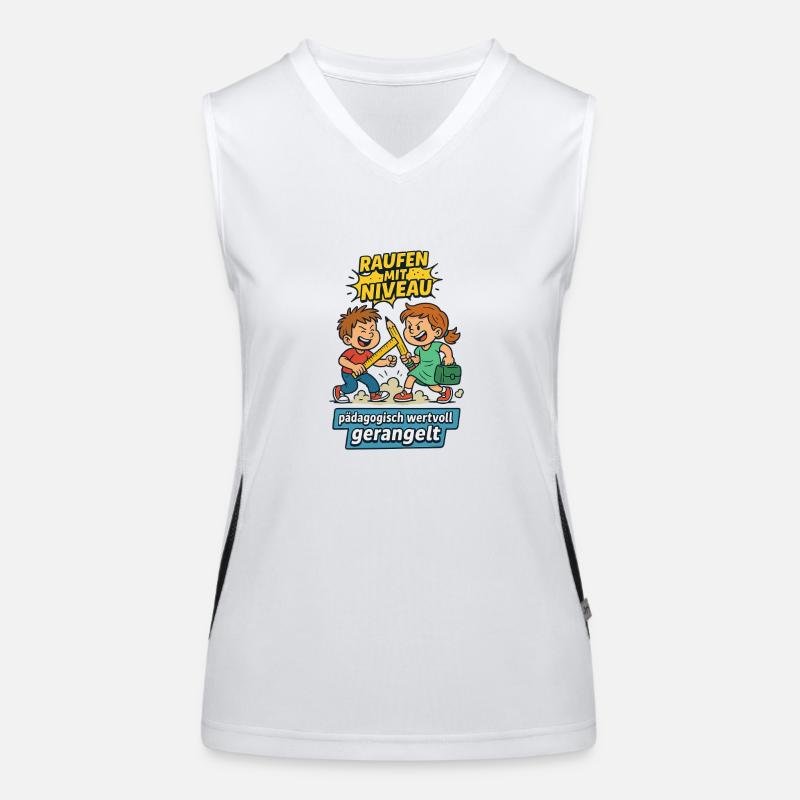 Wrestling with class Women's Functional Contrast Tank Top