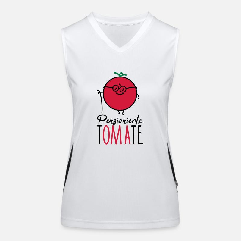 Pensionierte Oma Funktionelles Kontrast-Tank Top für Frauen