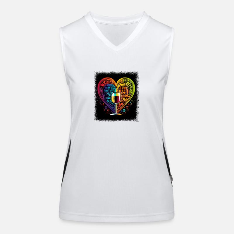 birthday present present idea funny lgbt feminism Funktionelles Kontrast-Tank Top für Frauen