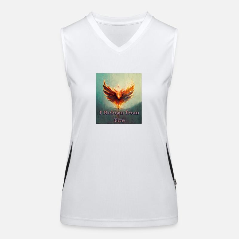 reborn phoenix Women's Functional Contrast Tank Top