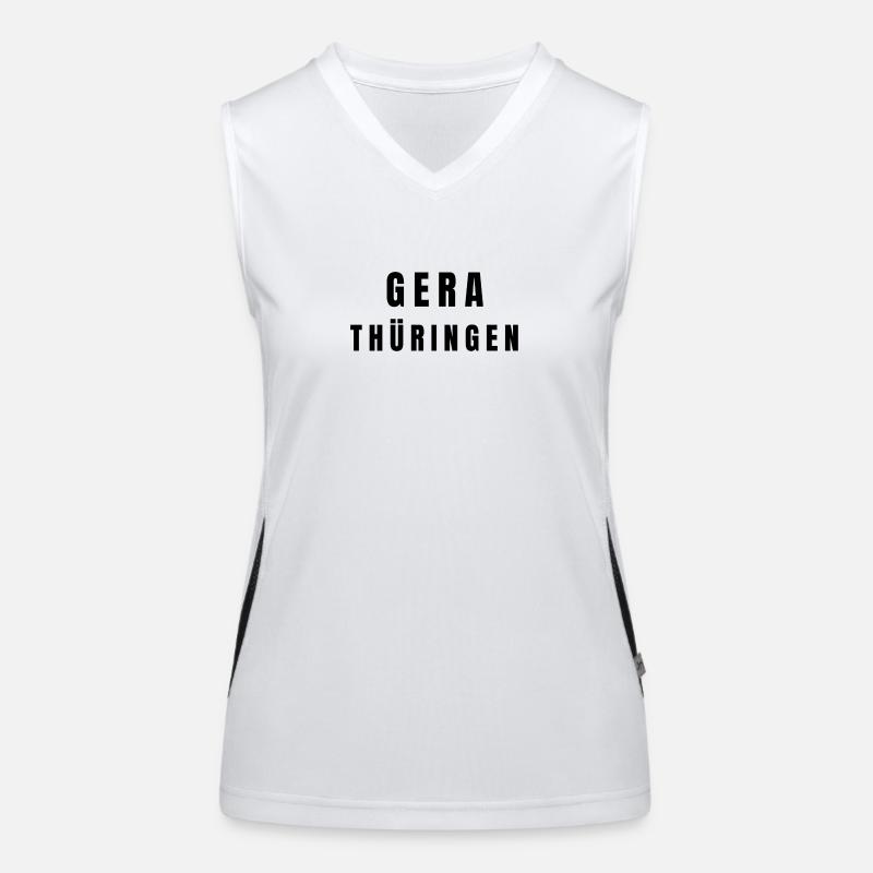 Gera, Thuringia Women's Functional Contrast Tank Top