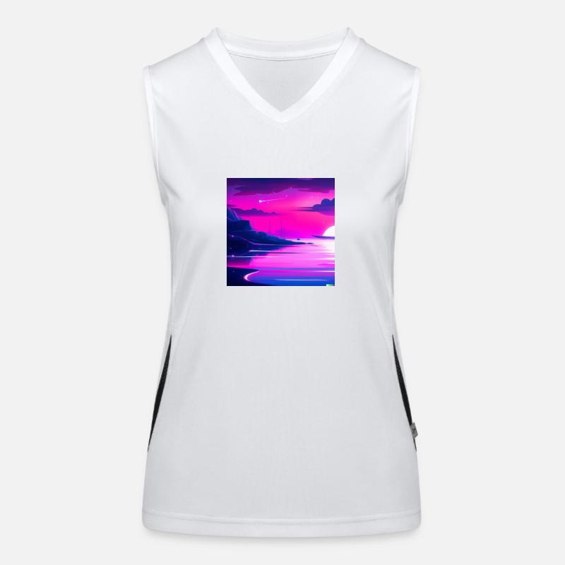 SUNSET Women's Functional Contrast Tank Top