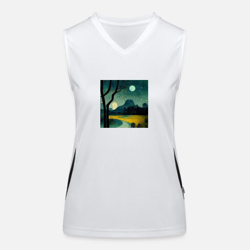 The Night Women's Functional Contrast Tank Top