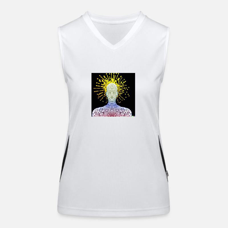 Artificial intelligence Women's Functional Contrast Tank Top