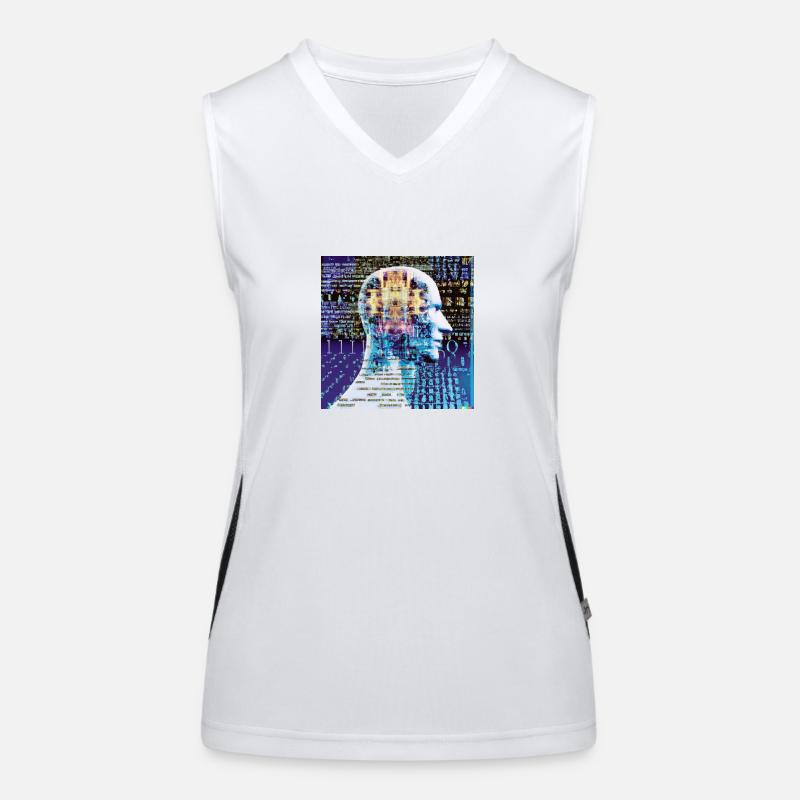 Intelligence artificielle Débardeur respirant contrasté Femme