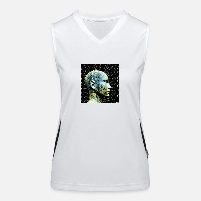 Artificial intelligence Women's Functional Contrast Tank Top