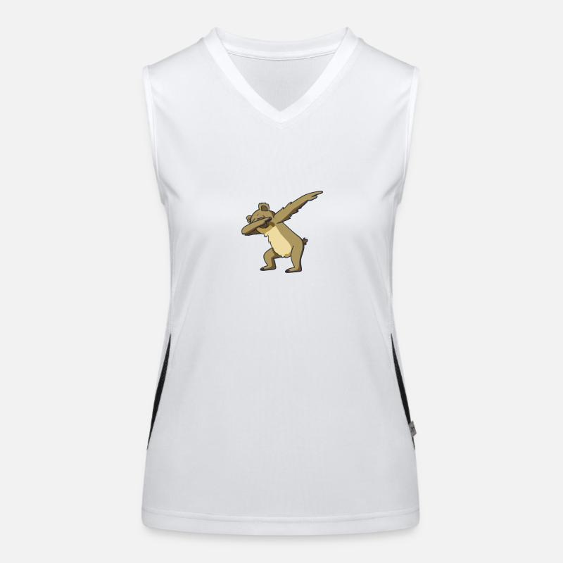 Doublage koala Débardeur respirant contrasté Femme