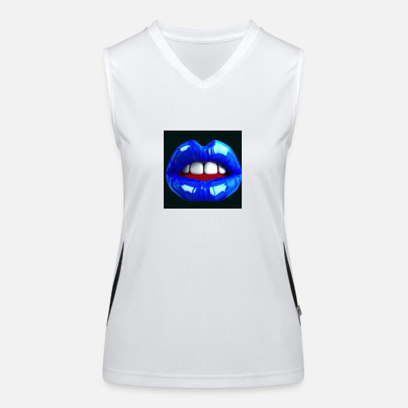 bouche bleue Débardeur respirant contrasté Femme