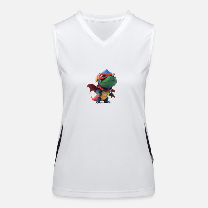 Dino Women's Functional Contrast Tank Top