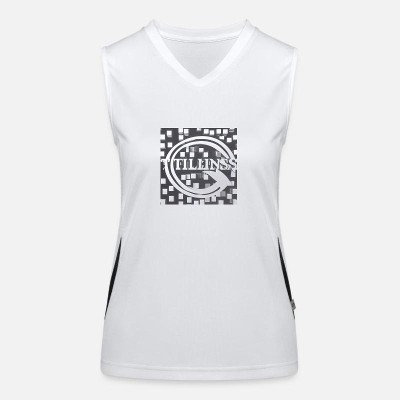 zeitloser stiel Funktionelles Kontrast-Tank Top für Frauen