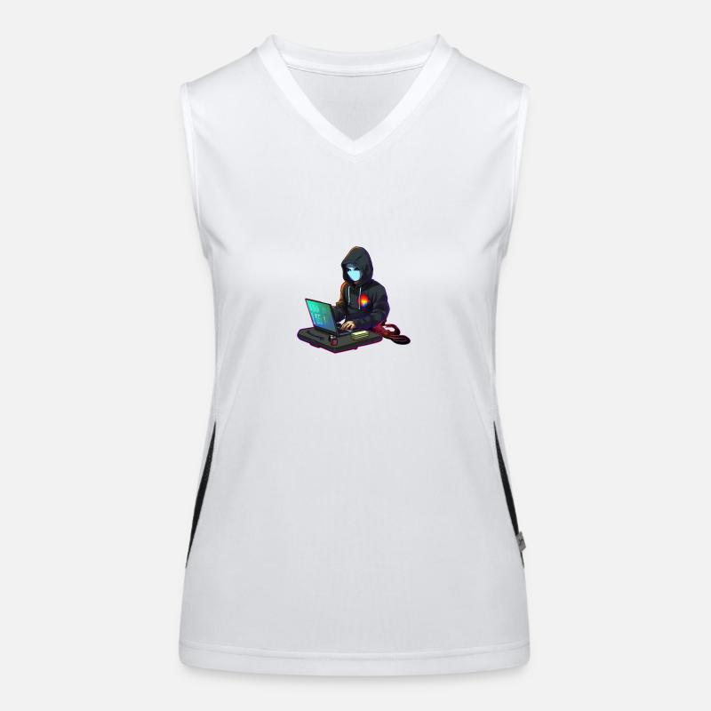 Concentrated Coder Women's Functional Contrast Tank Top