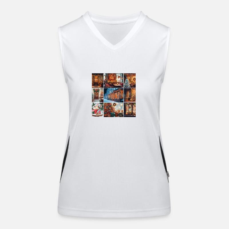 Winter Café Women's Functional Contrast Tank Top