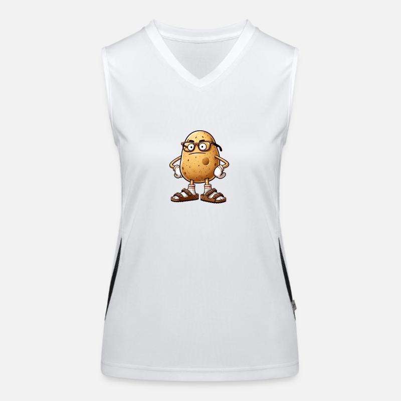 German Potato Women's Functional Contrast Tank Top