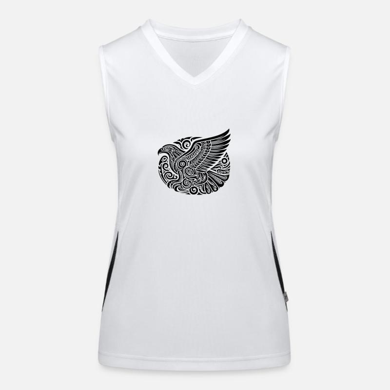 Adler Funktionelles Kontrast-Tank Top für Frauen