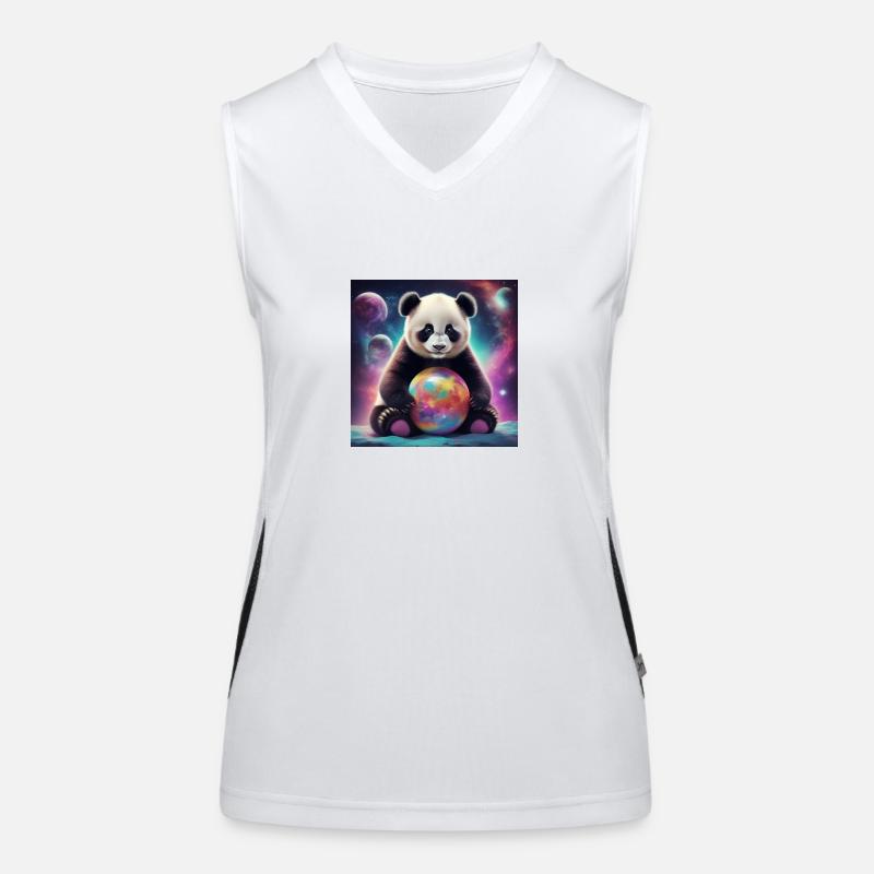 Panda Women's Functional Contrast Tank Top