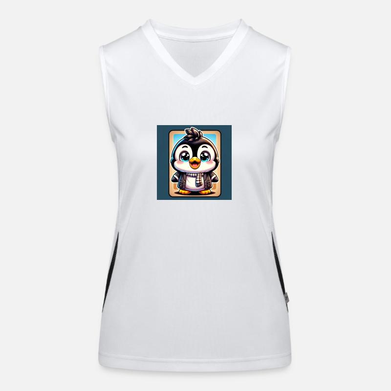 Penguins Women's Functional Contrast Tank Top