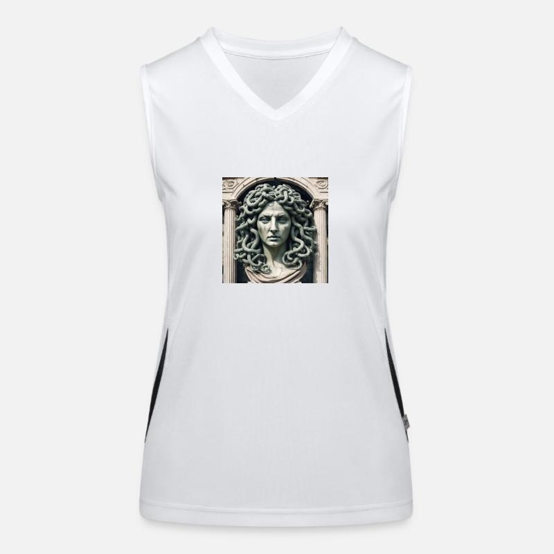 Méduse Débardeur respirant contrasté Femme