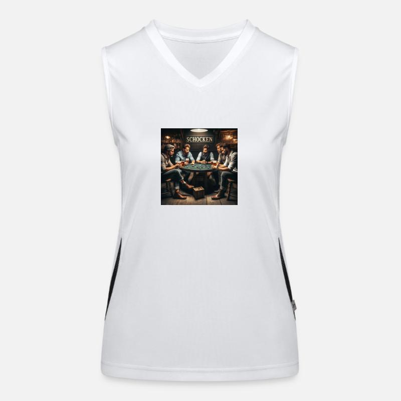 Schocken Funktionelles Kontrast-Tank Top für Frauen