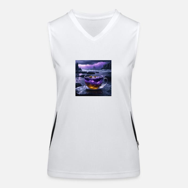 Storm in a teacup Women's Functional Contrast Tank Top